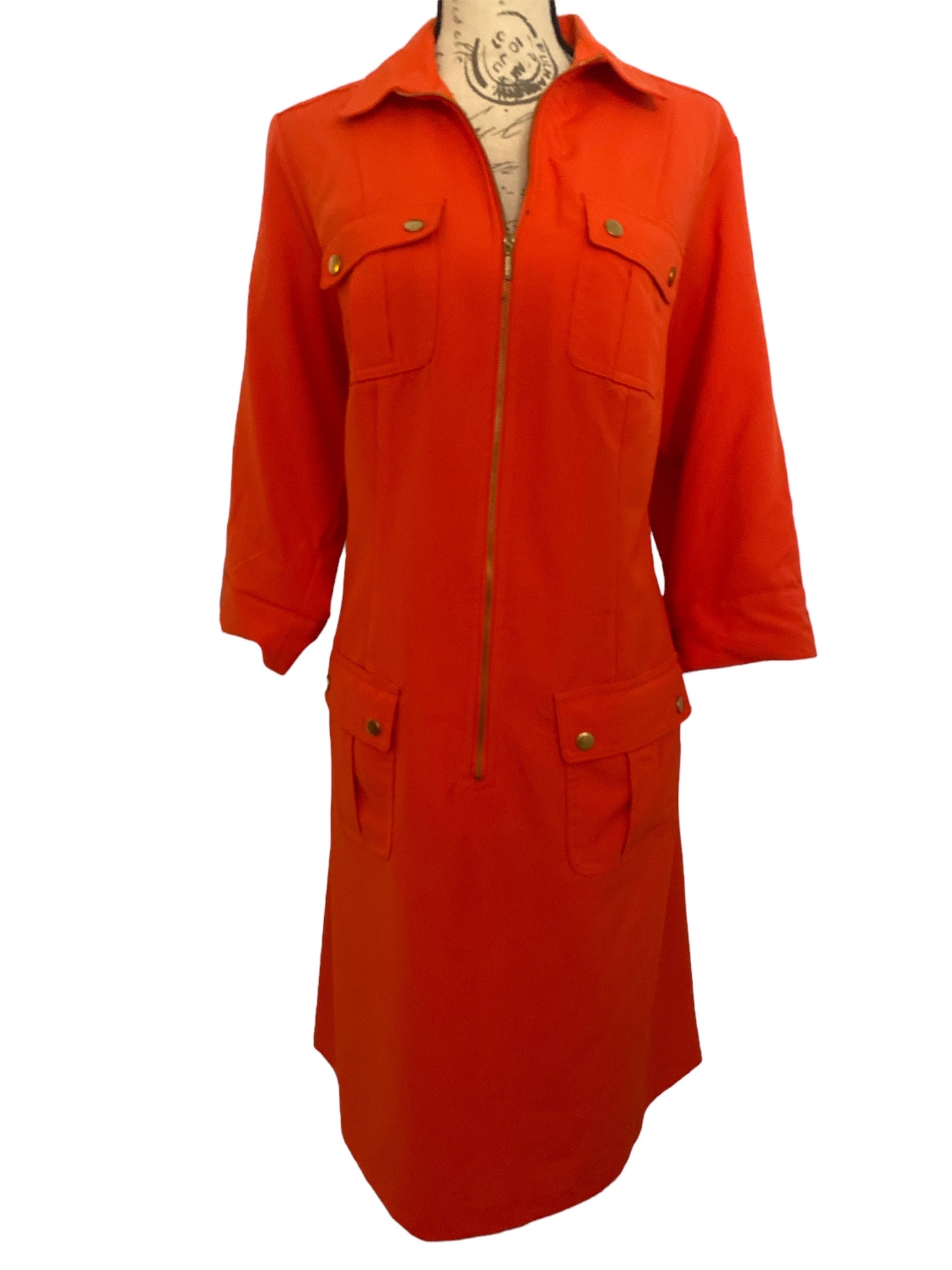 Women’s Orange Casual Dress Size 14W