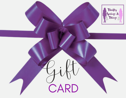 Thrifty Springs Gift Card