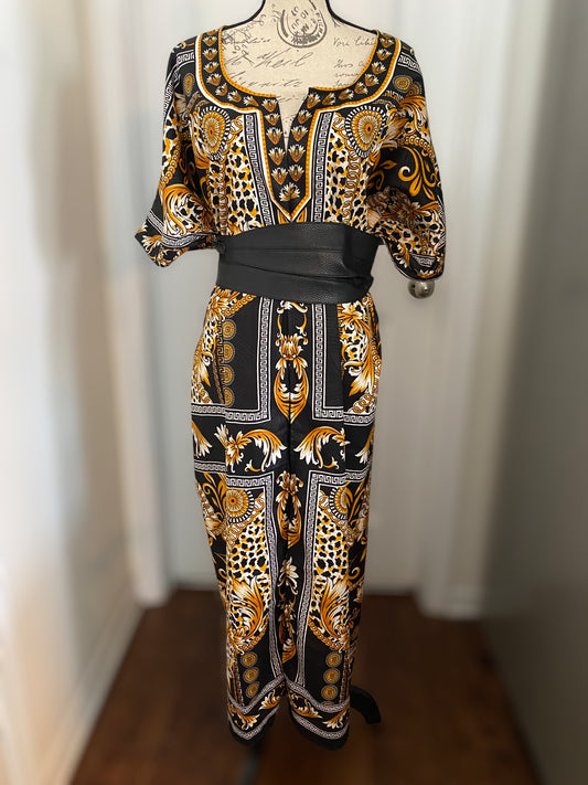 Women's African Inspired Duster, Size 2X